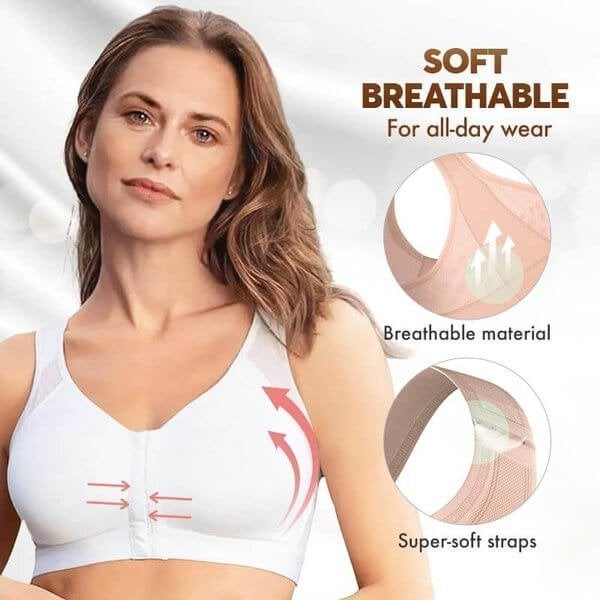 Adjustable Chest Brace Support Multifunctional Bra Women Full