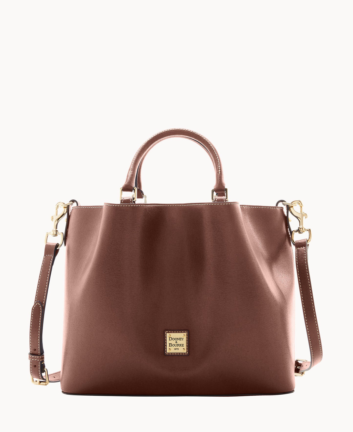 Dooney & Bourke Pebble Leather Large Tote on QVC 